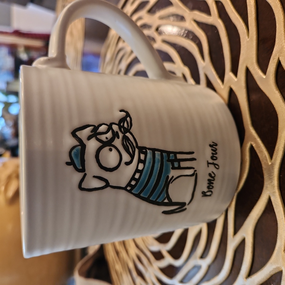 Bonjour Mug Set of 4